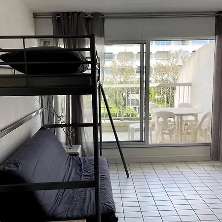 דירה Au Thalassa - 3min - Clim - Terrasse - Wifi לה גרנד מוט